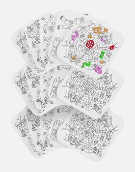 Giant Coloring Sheets in Halloween / 3 Pack