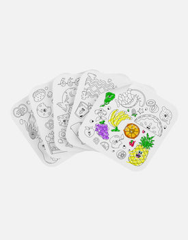 Giant Coloring Sheets in Food / 1 Pack