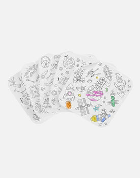 Giant Coloring Sheets in Space / 1 Pack