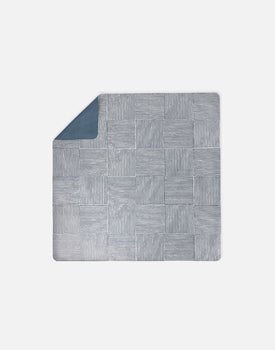 Splat Mat in Blueberry Wickerwork