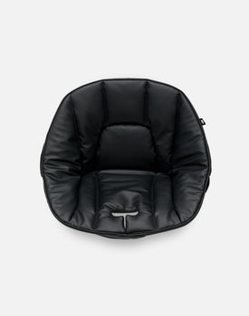 The Cushion in Vegan Leather / Licorice