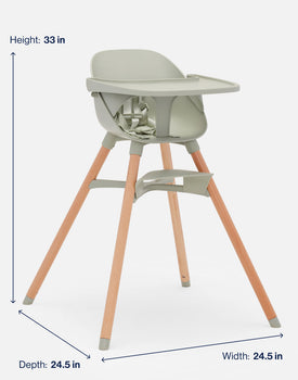 The Chair Bundle in Blueberry / 3-in-1 High Chair Kit