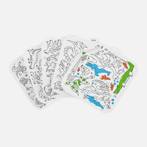 Giant Coloring Sheets in Dinosaurs / 1 Pack
