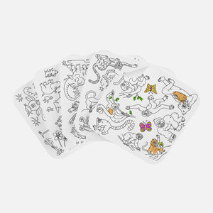 Giant Coloring Sheets in Safari / 1 Pack