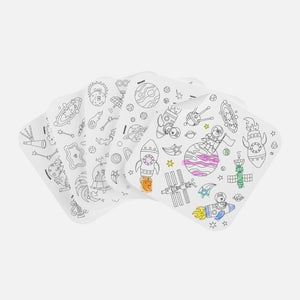 Giant Coloring Sheets in Space / 1 Pack