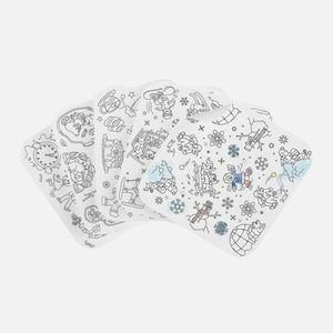 Giant Coloring Sheets in Winter / 1 Pack
