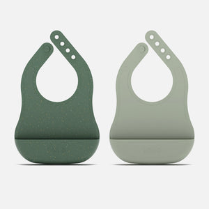 The Bib in Sage / 2 Pack