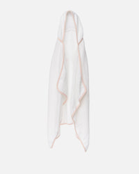 The Hooded Towel in Coconut / Grapefruit