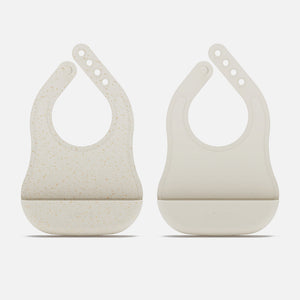 The Bib in Oatmeal / 2 Pack