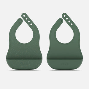 The Bib in Olive / 2 Pack